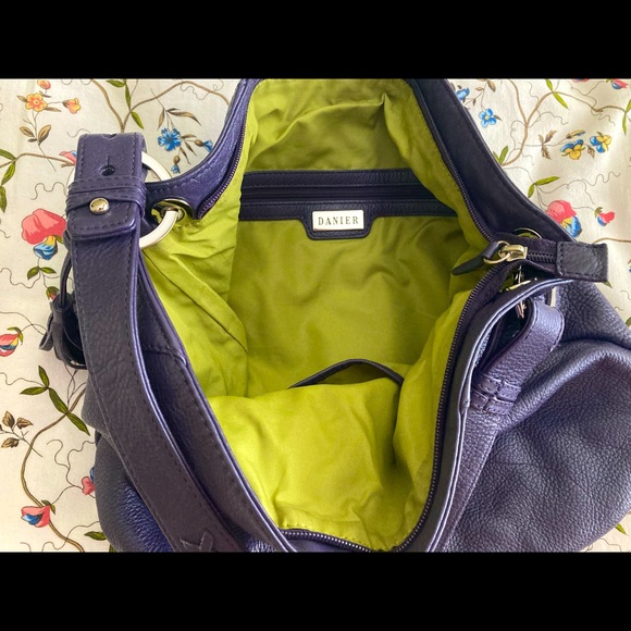 DANIER CUIR Genuine leather shoulder bag / purse - Picture 4 of 7